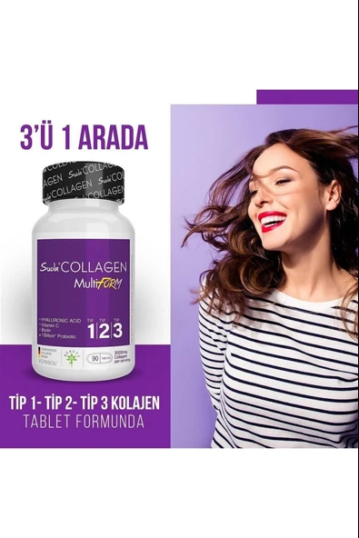 Suda Collagen Multiform 90 Tablet ürün görseli 1