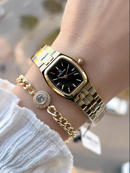 Daniel Klein Vintage Seri Küçük Kasa 2 Yıl Garantili 3 Atm Kadın Kol Saati+Bileklik BFF.14117.8 ürün görseli 1