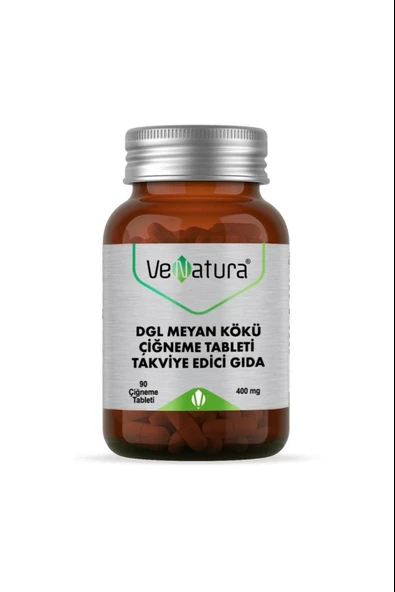 VeNatura Dgl Meyan Kökü 90 Çiğneme Tablet ürün görseli 1