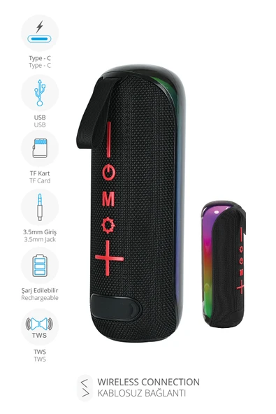 Piranha 7840 Bluetooth Hoparlör - Resim 2