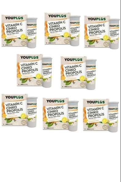 Youplus 20 Efervesan Tablet 8 Adet ürün görseli 1