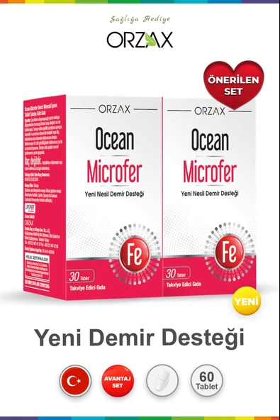 Ocean Microfer 30 Tablet 2 Adet ürün görseli 1