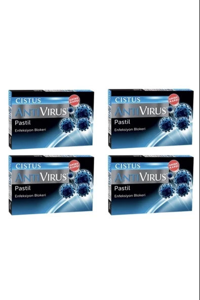 Cistus Antivirus Pastil 10 Adet 4 Adet ürün görseli 1