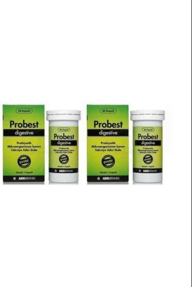 Probest Probiyotik Digestive 20 Kapsül 2 Adet ürün görseli 1