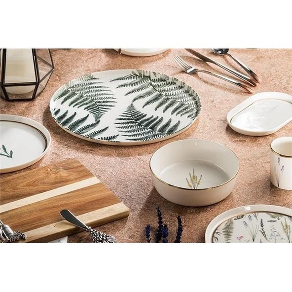 Porland Botanical Kayık Tabak 32Cm ürün görseli 1