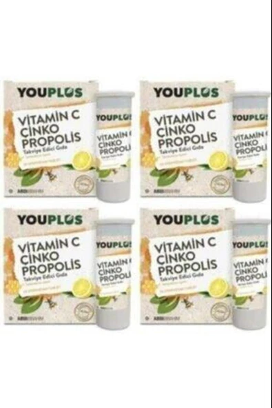 Youplus 20 Efervesan Tablet 4 Adet ürün görseli 1
