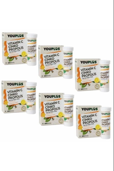 Youplus 20 Efervesan Tablet 6 Adet ürün görseli 1