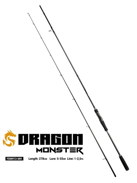 Fujin Dragon Monster 278cm 5-55gr Spin Kamışı ürün görseli 1