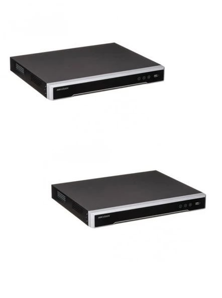 HIKVISION DS-7616NI-Q2/16P 16 Kanal NVR (2 SATA, H.265+, PoE) ürün görseli 1