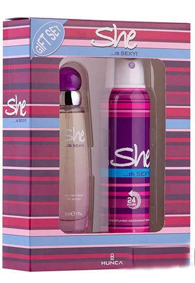 She Sexy 50ML Edt ml + Deodorant Bayan Parfüm Set ürün görseli 1