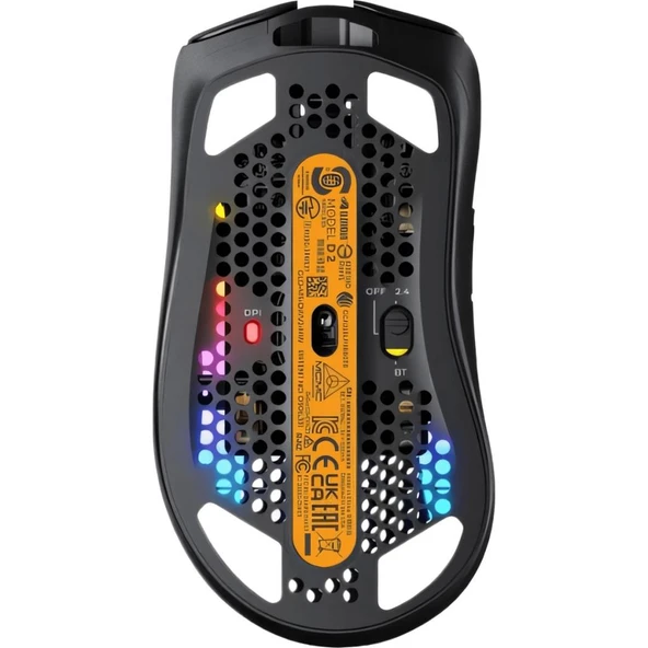 Glorious Model D 2 Glo-Ms-Dwv2-Mb Kablosuz Mat Siyah Oyuncu Mouse - Resim 4