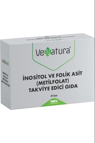 Venatura İnositol ve Folik Asit Metilfolat 20 Saşe ürün görseli 1