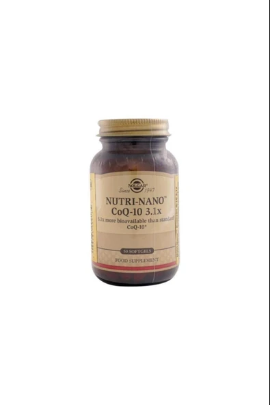 Solgar Nutri-Nano CoQ-10 50 Kapsül - Resim 2