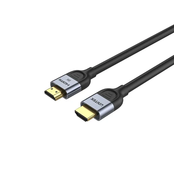 UNITEK HDMI2.1 KABLO 2MT 8K&60Hz C11086GY01-2M ürün görseli 1
