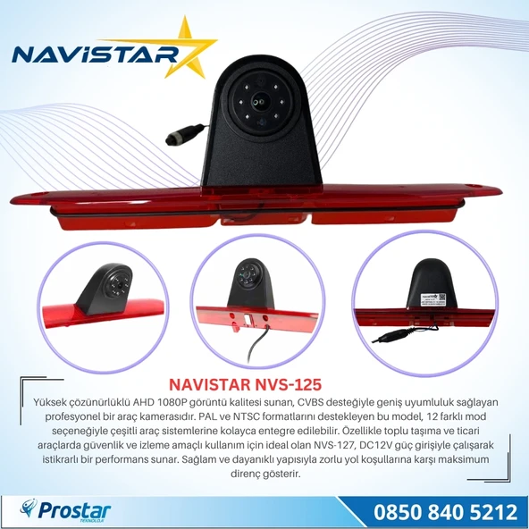 Sprinter Crafter Uyumlu AHD 1080P HD Kamera - Resim 4