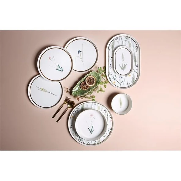Porland Botanical 27 Parça 6 Kişilik Yemek Takımı ürün görseli 1