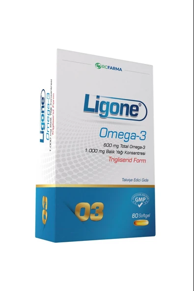 Ligone Omega-3 Softgel 60 Kapsül ürün görseli 1
