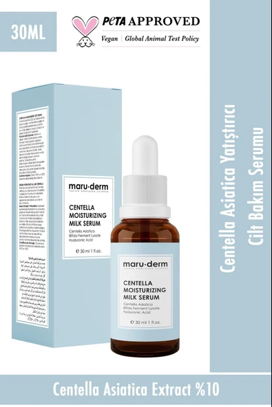 Maruderm Centella Asiatica Yatıştırıcı Nemlendirici Milk Serum 30 Ml ürün görseli 1