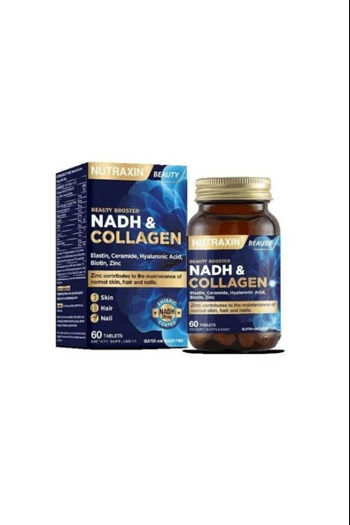Nutraxin NADH & Collagen 60 Tablet ürün görseli 1