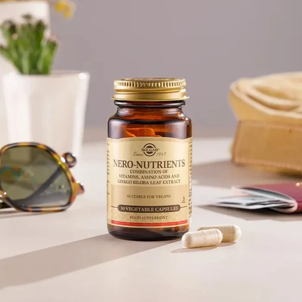 Solgar Nero Nutrients 30 Kapsül - Resim 2