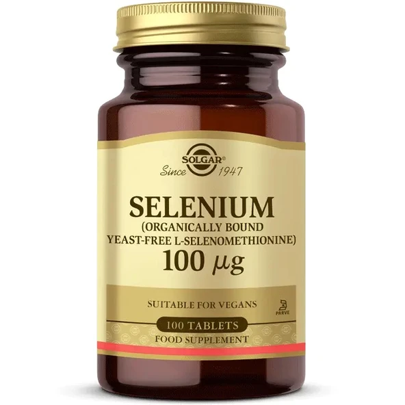 Solgar Selenium 100 mcg 100 Tablet ürün görseli 1