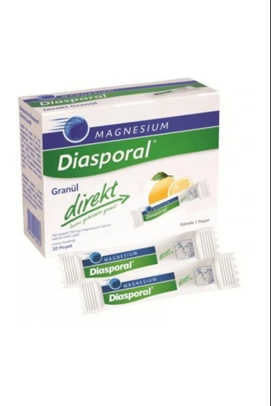 Magnesium Diasporal Granül 20 Direkt Poşet ürün görseli 1