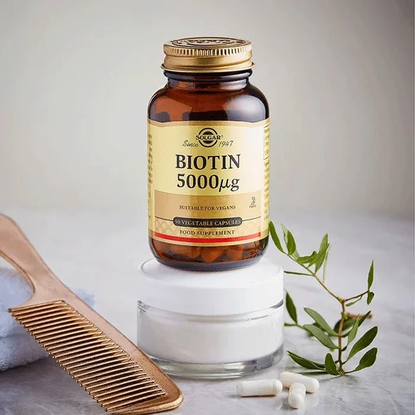 Solgar Biotin 5000 Mcg 50 Kapsül - Resim 3
