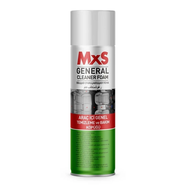 Mxs Araç İçi Genel Temizleme ve Bakım Köpüğü 500 Ml ürün görseli 1