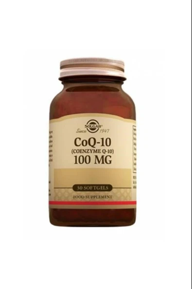 Solgar Coenzyme Q-10 100 Mg 30 Kapsül ürün görseli 1