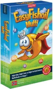 EasyFishoil Multi Omega 3 30 Tablet ürün görseli 1