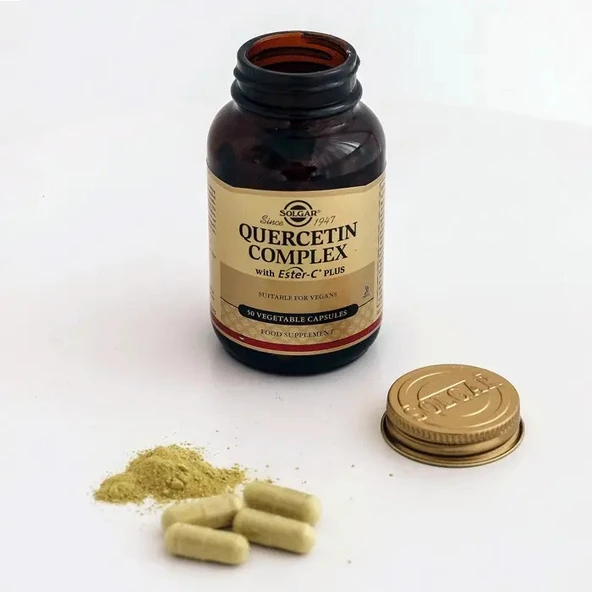 Solgar Quercetin Complex 50 Kapsül - Resim 5