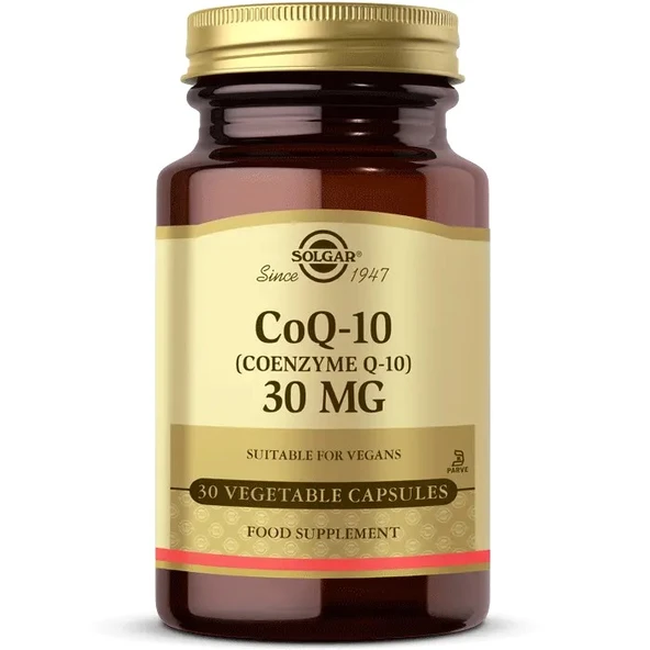 Solgar Coenzyme Q-10 30 mg 30 Kapsül ürün görseli 1