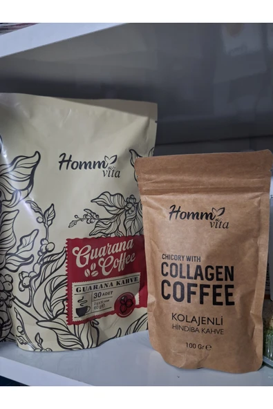 HOMM VİTA 2 li paket Kahve seti ürün görseli 1
