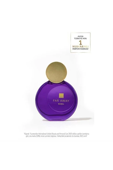AVON Far Away Rebel Kadın Parfüm Edp 50 ml ürün görseli 1