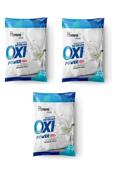 HOMM CLEAN Oxi Power - 3 Adet ürün görseli 1