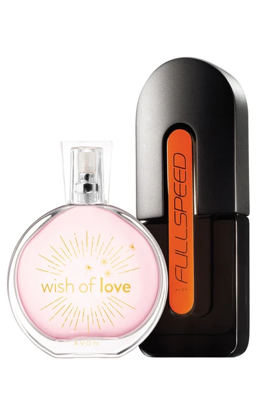 AVON Full Speed Erkek Parfüm Ve Wish Of Love Kadın Parfüm Paketi ürün görseli 1