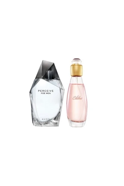 AVON *Perceive Edt 100 mll Erkek Parfümü + Celebre Edt 50 ml Kadın Parfümü 5059018230059 2'li Set ürün görseli 1