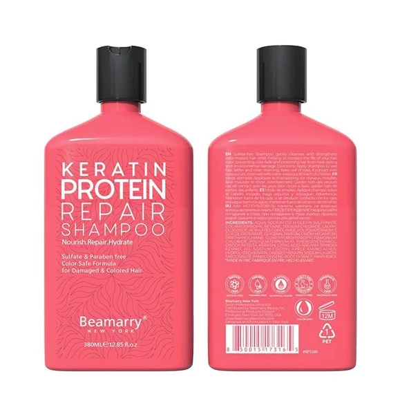 Beamarry Keratin Protein Repair Shampoo 380 ml ürün görseli 1
