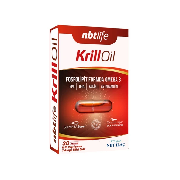 Nbt Life Krill Oil 30 Kapsül ürün görseli 1
