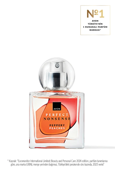 AVON Perfect Nonsense Peppery Peaches Kadın Parfüm Edp 50 Ml. ürün görseli 1