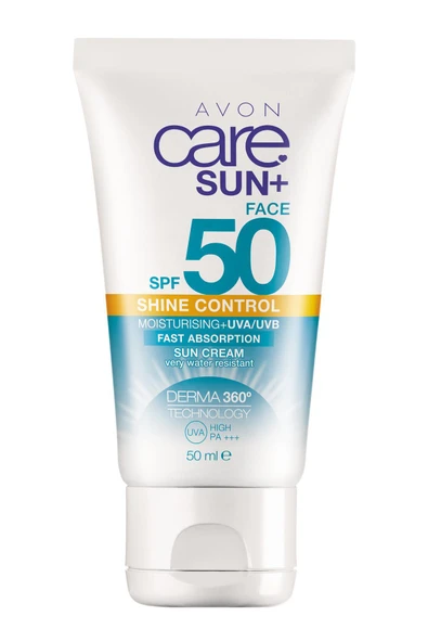 AVON Sun+ SPF 50 Yağ İçermeyen Güneş Yüz Kremi 50 Ml. ürün görseli 1