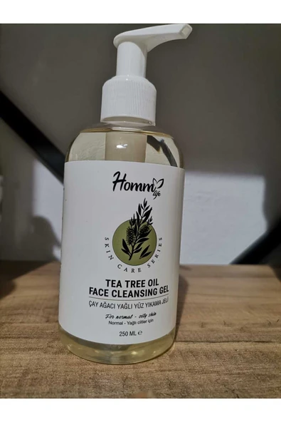 HOMM BİTKİSEL Homm Life Çay Ağacı Yağlı Yüz Yıkama Jeli 250 ml Yeni Ürün ürün görseli 1