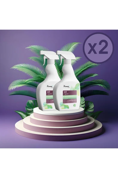 HOMM BİTKİSEL HOMM CLEAN YAĞ ÇÖZÜCÜ SPREY 750 ML 2 ADET ürün görseli 1