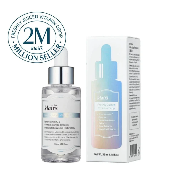 Klairs %5 Freshly Juiced Vitamin C Serum (Parlatıcı Çoklu Vitamin Serumu) 35ml ürün görseli 1