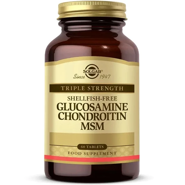 Solgar Glucosamine Chondroitin Msm 60 Tablet ürün görseli 1
