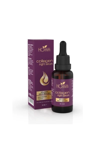HOMM BİTKİSEL Homm Life Kolajen Gece Serumu 30 ml ürün görseli 1