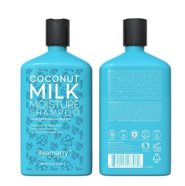 Beamarry Coconut Milk Moisture Shampoo 380 ml ürün görseli 1