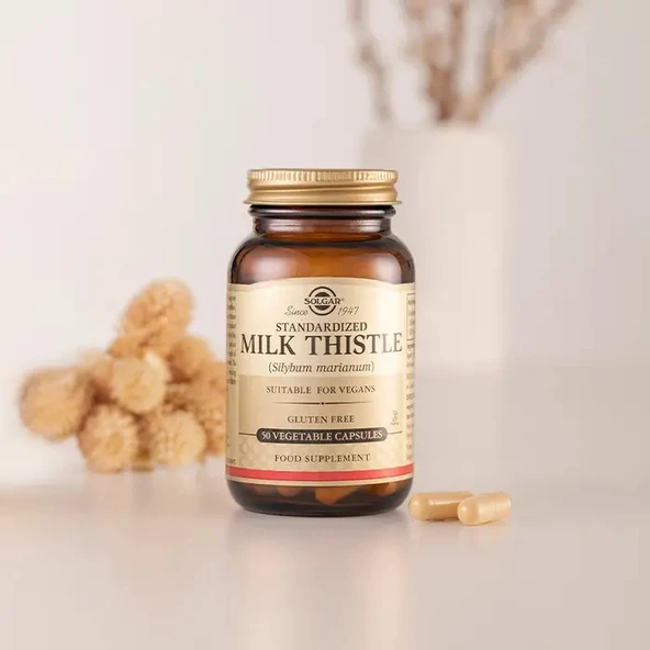 Solgar Milk Thistle 100 mg 50 Kapsül - Resim 2