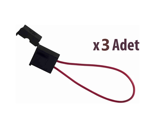 Bıçak Sigorta Yuvası Kapaklı 1.5 Mm 3 Adet Kablolu ürün görseli 1