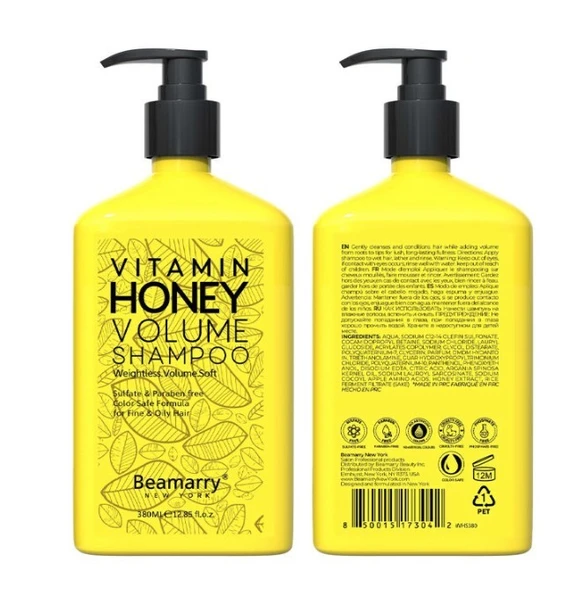 Beamarry Vitamin Honey Volume Shampoo 380 ml ürün görseli 1
